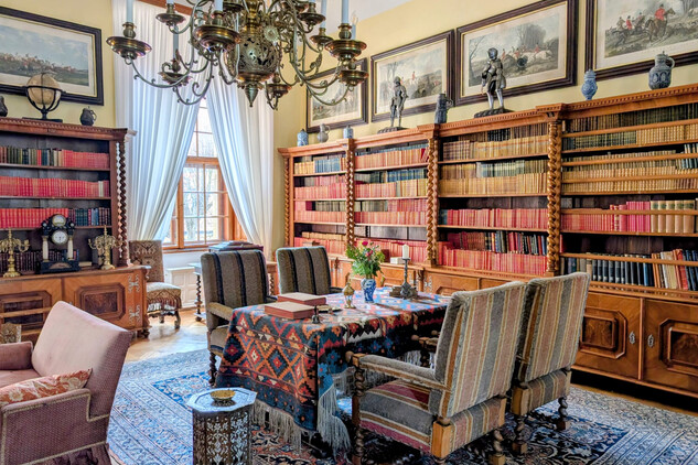 Obytné místnosti posledních majitelů zámku, SZ Telč